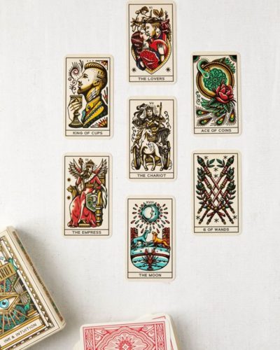 Tattoo Tarot:  Ink & Intuition By Diana McMahon-Collins  $17.99