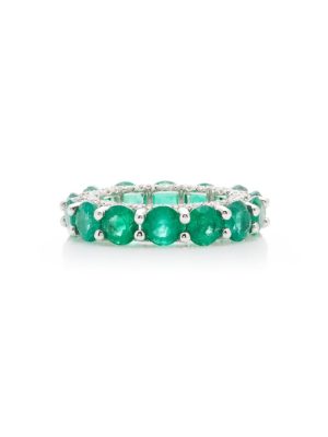 LUISA ALEXANDER  holy 18k gold, emerald and diamond ring  SOLD OUT