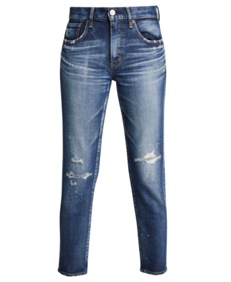 MOUSSY VINTAGE  ancaster mid-rise skinny jeans  $360
