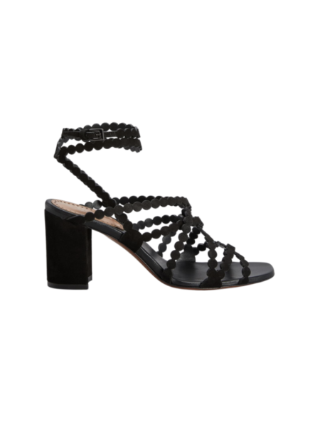 ALAIA  Dot Strappy Leather Sandals  $1,190