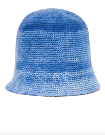 THE ELDER STATESMAN Gradient Crochet Bucket Hat