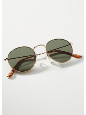 ANTHROPOLOGIE  zoey round sunglasses  $38