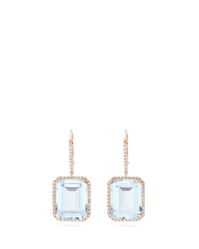 SHAY  portrait diamond & 18kt rose gold earrings  $2,100