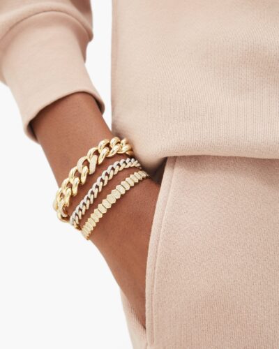 SHAY  Diamond & 18kt gold stretch bracelet  SOLD OUT