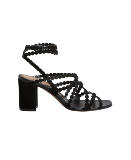 ALAIA  Dot Strappy Leather Sandals  $1,190