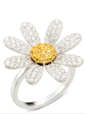 MIO HARUTAKA   Margaret 18K Gold Diamond, Sapphire Ring  $9,100